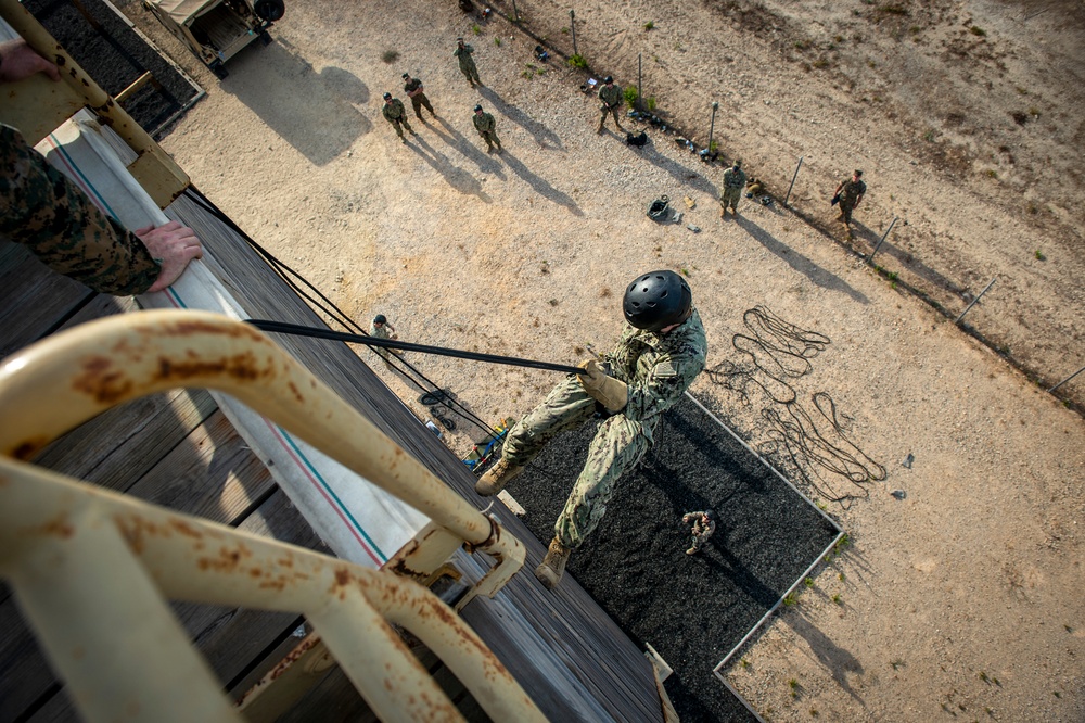 NMCB 133 Conducts Tower Training Operations