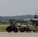 F-16s take off from Osan Air Base