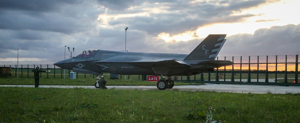 Wake Island Avengers Arrive at RAF Marham