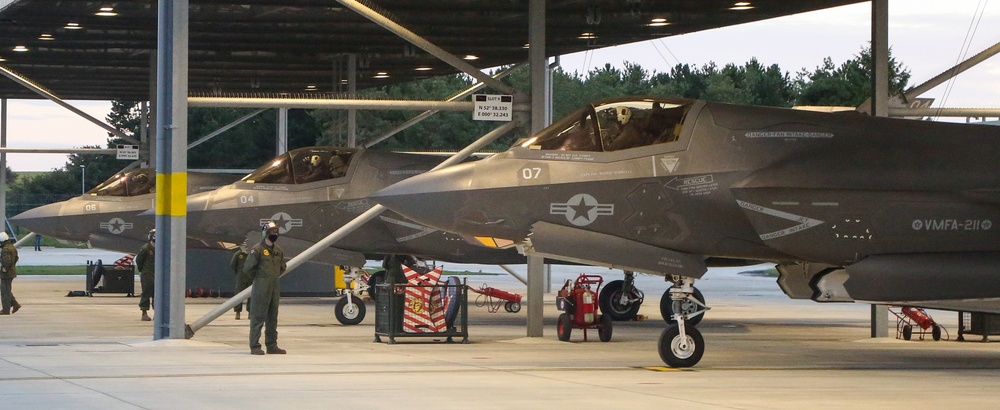 Wake Island Avengers Arrive at RAF Marham