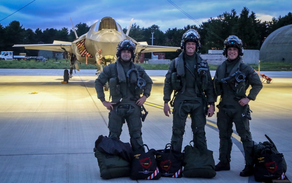 Wake Island Avengers Arrive at RAF Marham