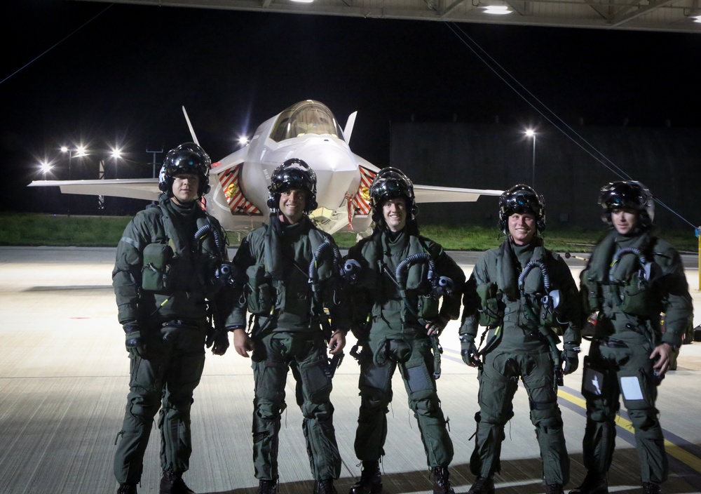 Wake Island Avengers Arrive at RAF Marham