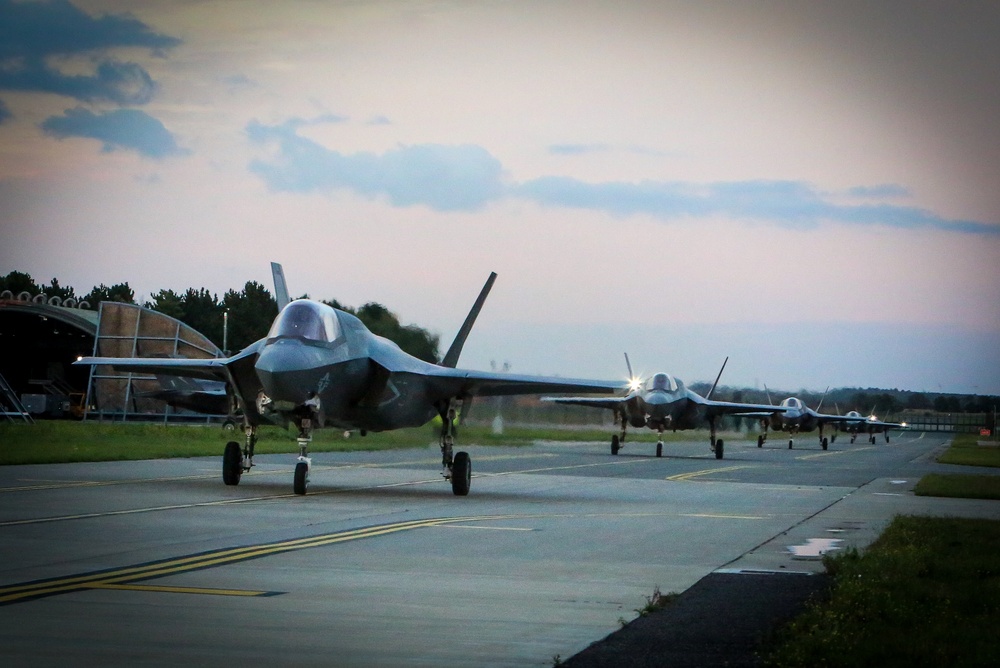 Wake Island Avengers Arrive at RAF Marham