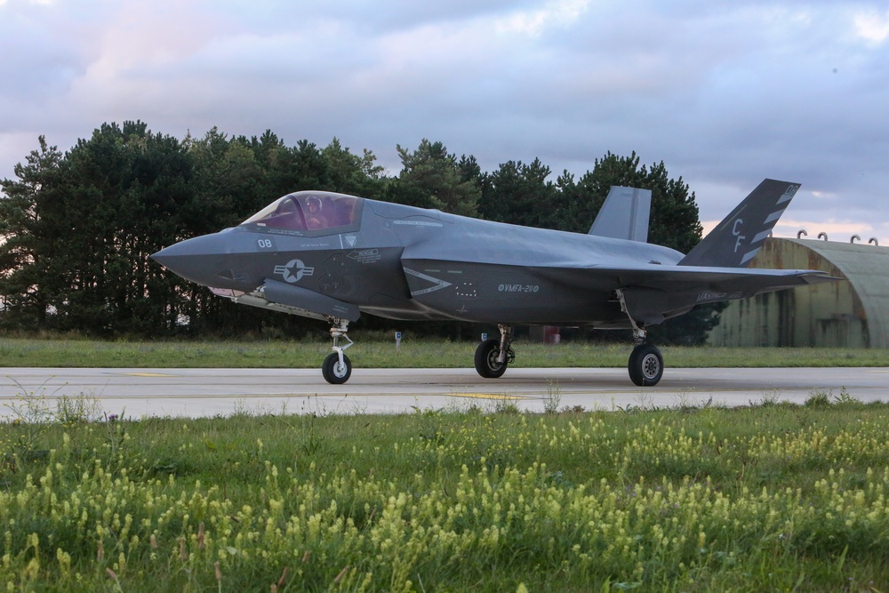 Wake Island Avengers Arrive at RAF Marham