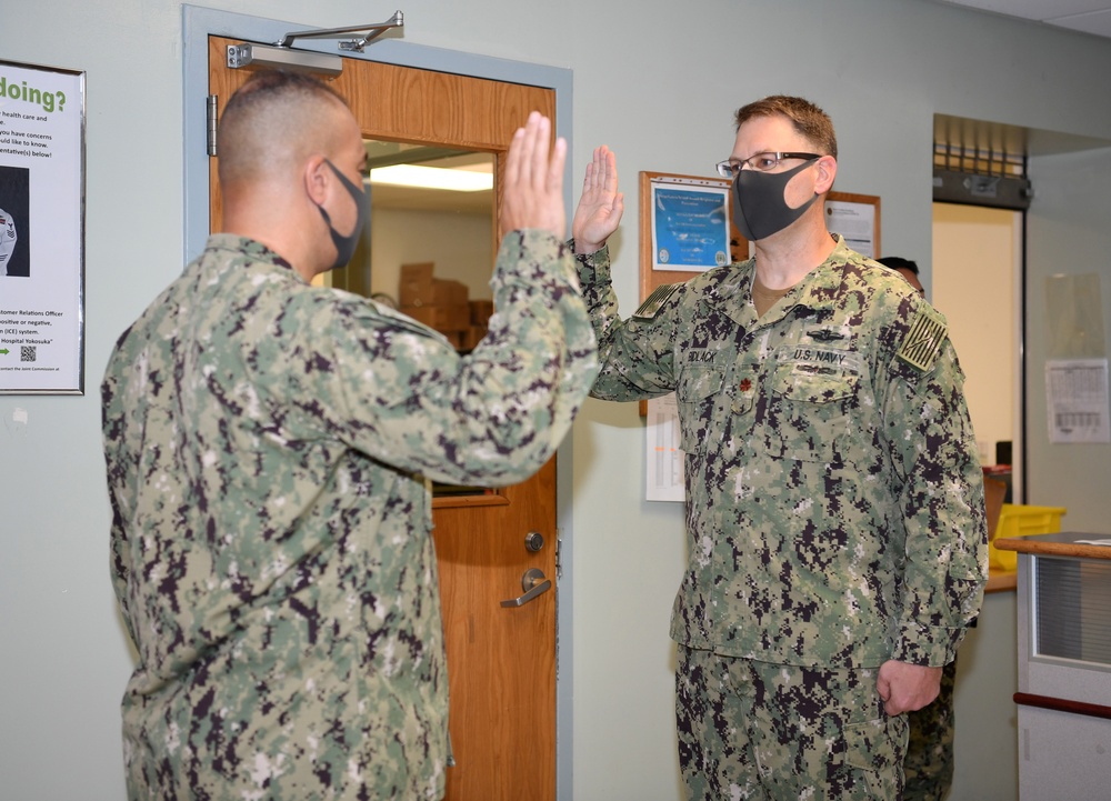 NMRTU Promotion Ceremony on Diego Garcia