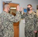 NMRTU Promotion Ceremony on Diego Garcia