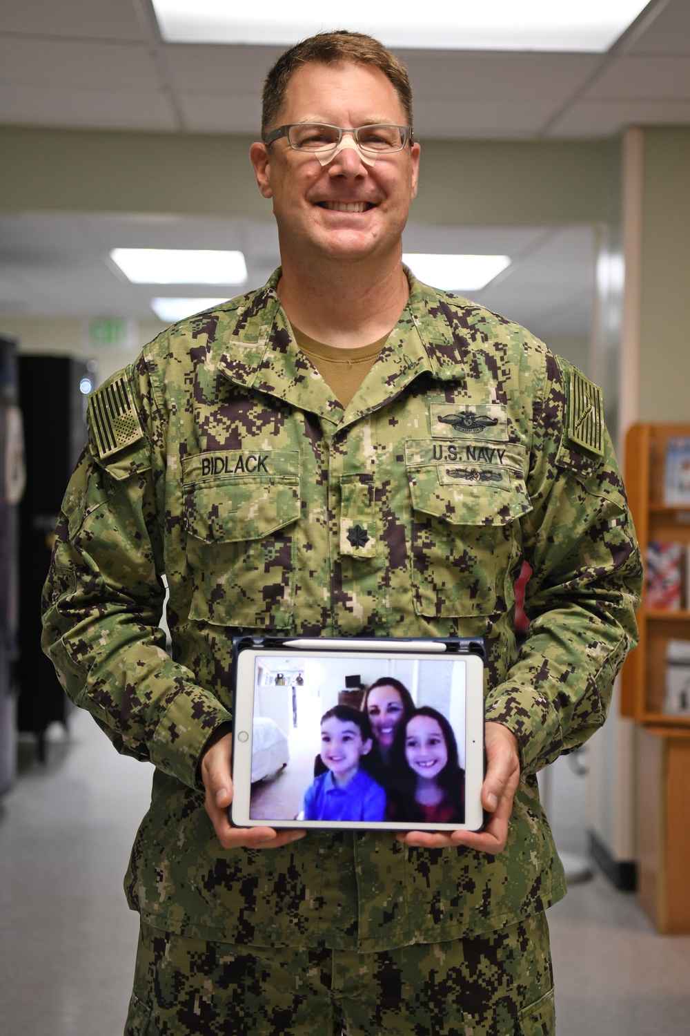 NMRTU Promotion Ceremony on Diego Garcia