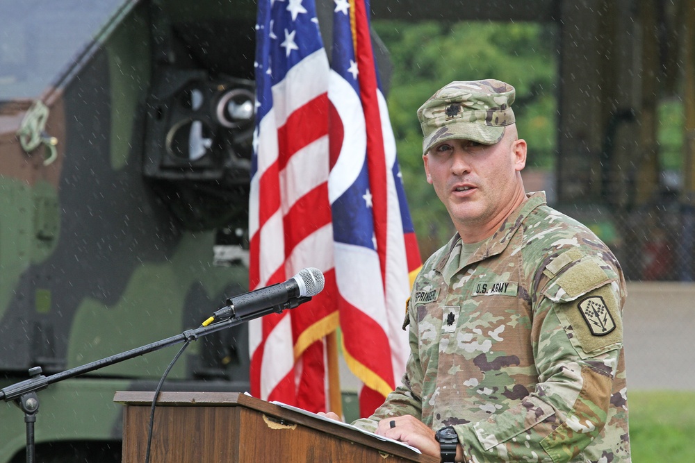 2-174th ADA conducts change of command ceremony