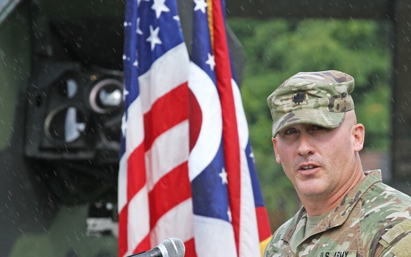 2-174th ADA conducts change of command ceremony