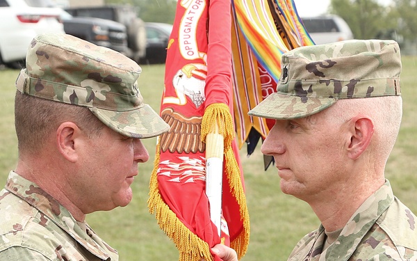 2-174th ADA conducts change of command ceremony