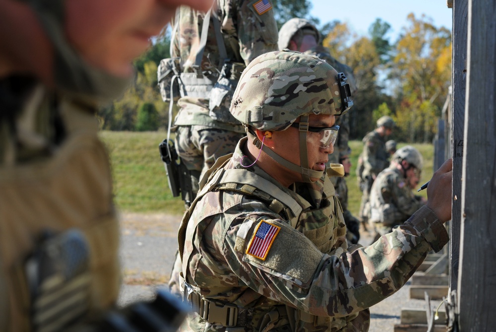 Marksmanship at Best Warrior Competition
