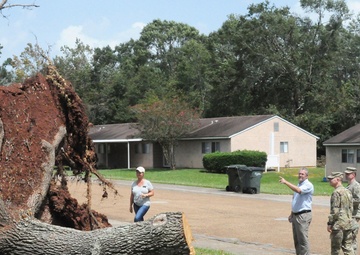 Providing personal touch Fort Polk leadership delivers support during walking tour