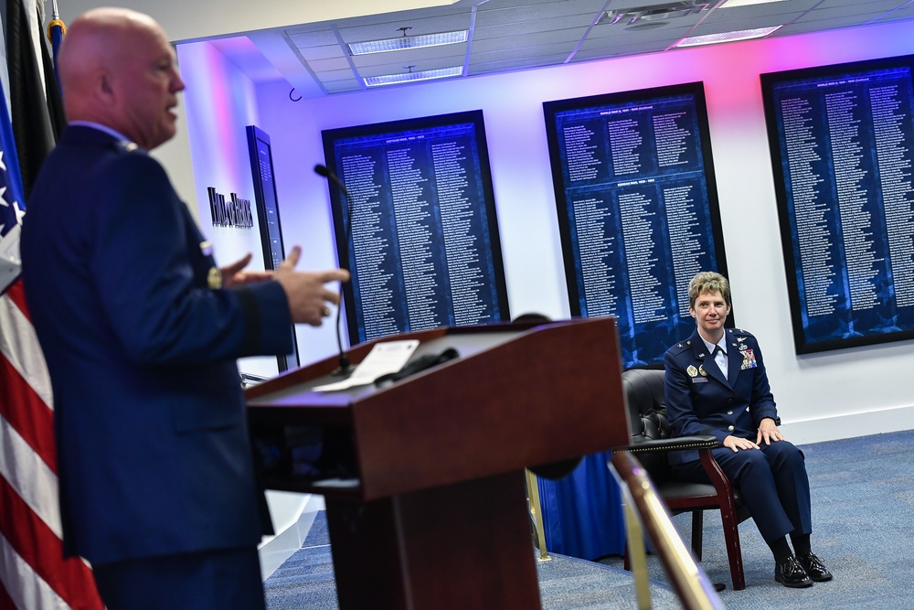 Maj. Gen. Leah Lauderback Promotion