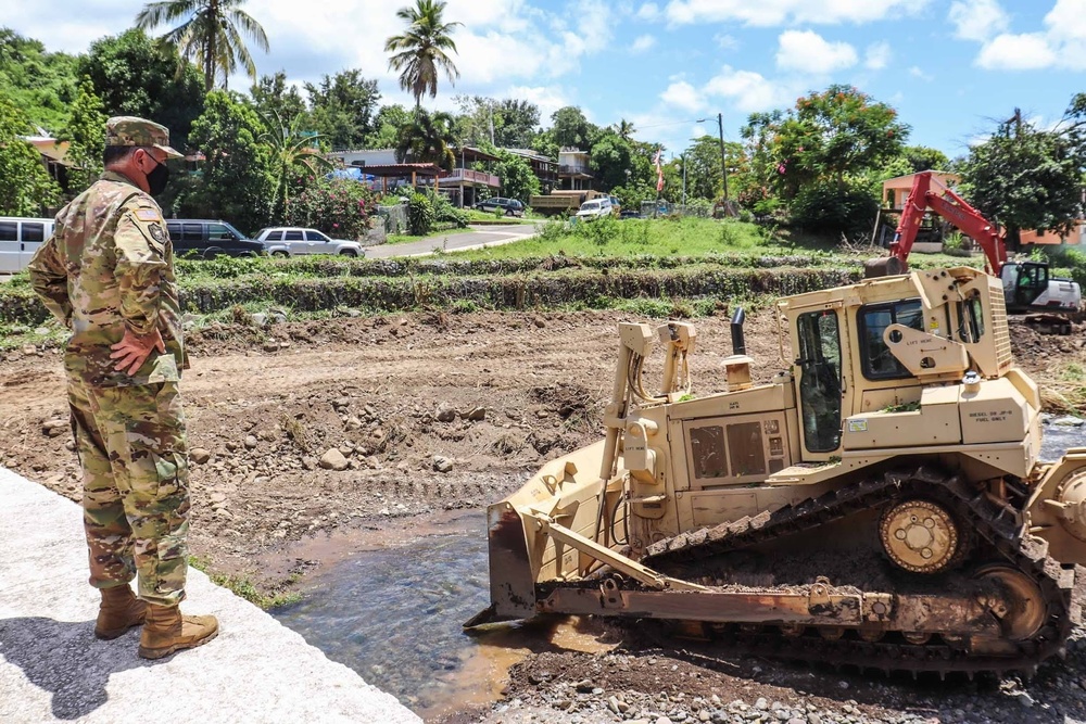 Cleaning and Dereadging Coamo River