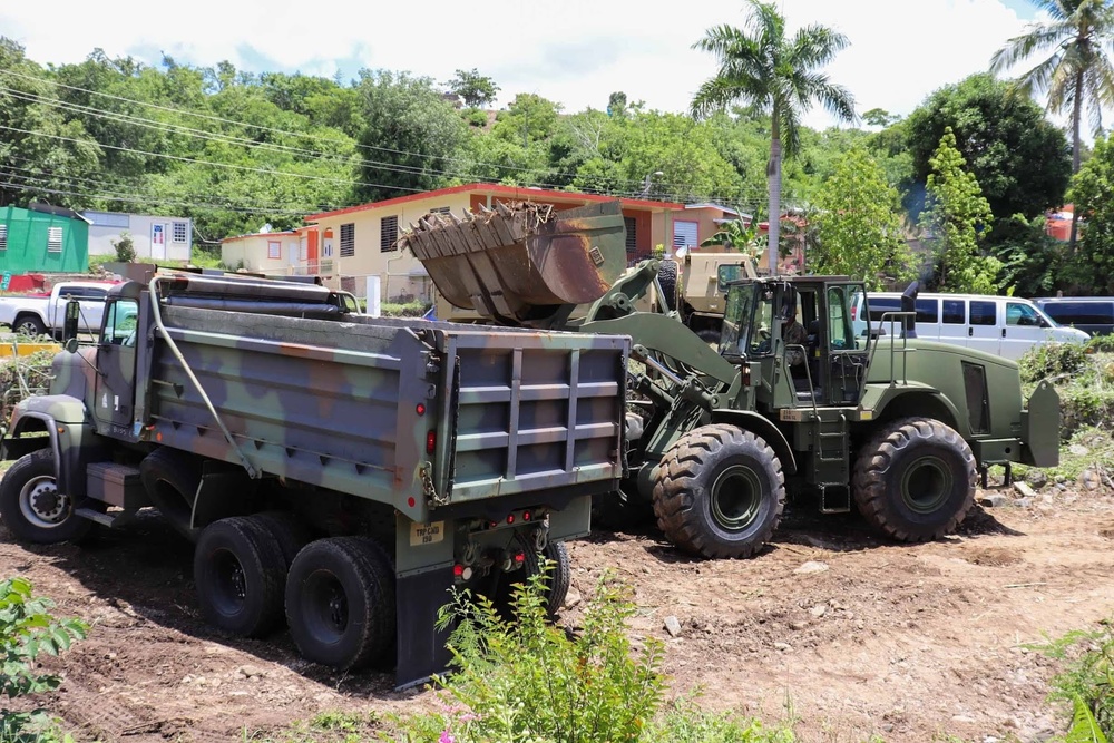 Cleaning and Dereadging Coamo River