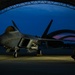 27th Fighter Squadron takes off into the dark