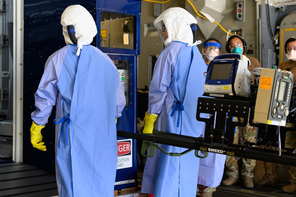 Negatively Pressurized Conex training at Travis Air Force Base