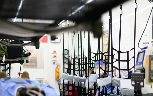 Negatively Pressurized Conex training at Travis Air Force Base