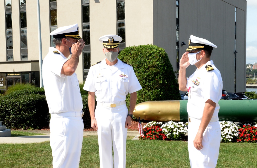 USS Minnesota (SSN 783) conducts change of command ceremony