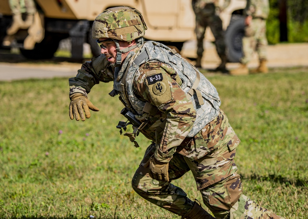 : 2020 U.S. Army Reserve Best Warrior Competition – Three-gun range