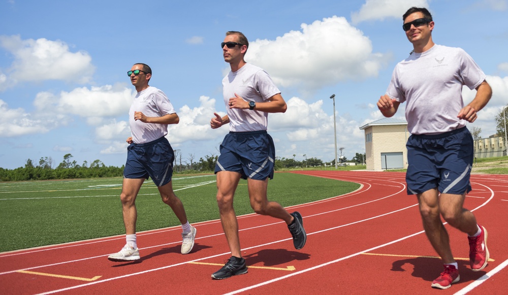 Tyndall Airmen run miles beyond the rest