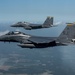 916th ARW KC-46 Pegasus refuels 336th FS F-15E Strike Eagles