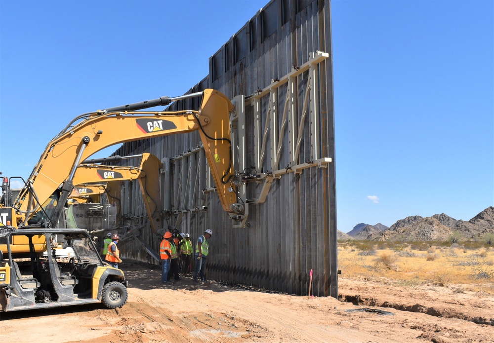 Yuma 3 border barrier project