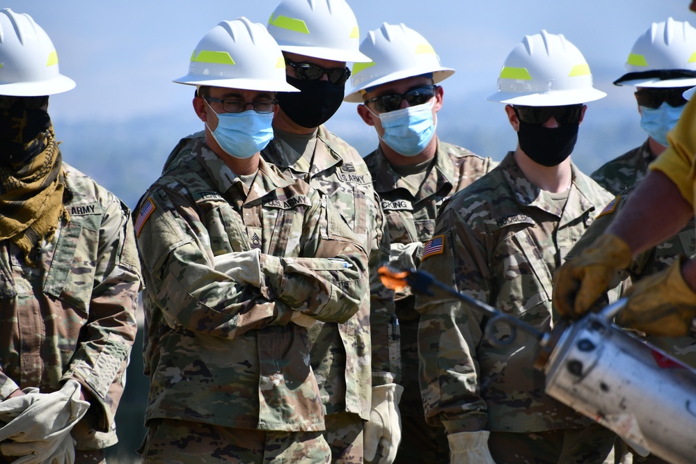 Montana National Guard Conducts Wildland Firefighter training