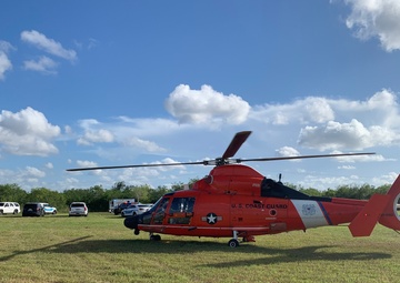 Coast Guard medevacs man near Oso Creek in Corpus Christi