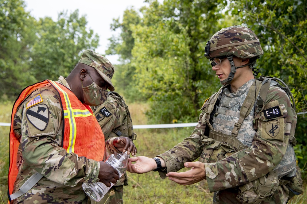 : 2020 U.S. Army Reserve Best Warrior Competition – Improvised Explosive Device Lane