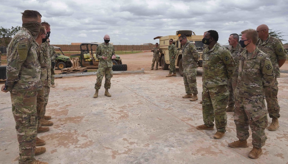 Brig. Gen. Donahoe battlefield circulation to Somalia