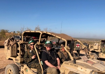 U.S. Marines and ADF welcome Ambassador