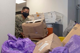 NSA Souda Bay Post Office Processes Mail