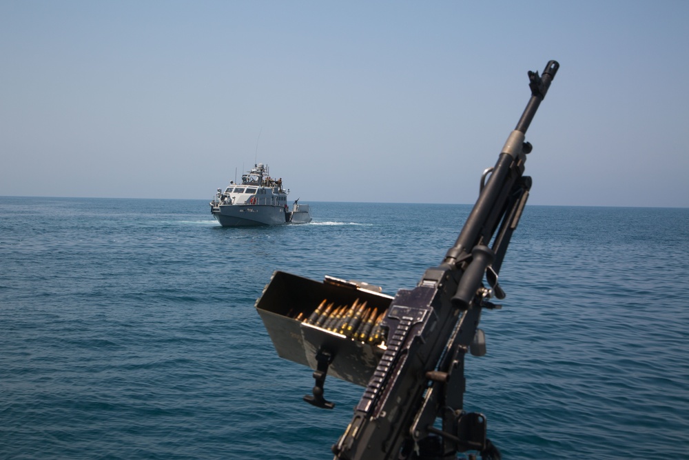 CTF 56 Conducts Live-Fire Training on Mark VI Patrol Boats