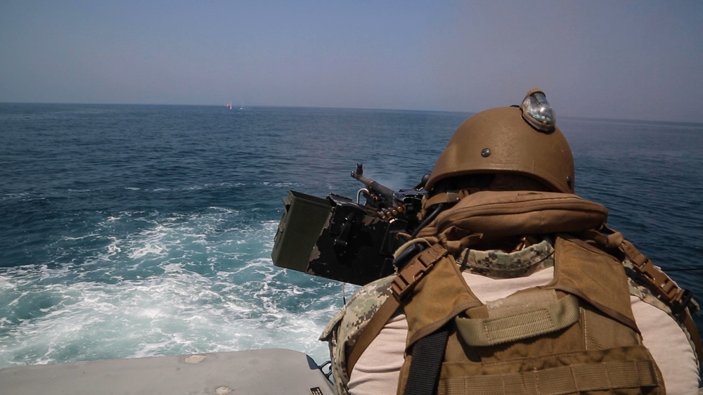 CTF 56 Conducts Live-Fire Training on Mark VI Patrol Boats