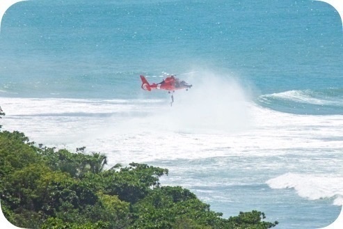 Coast Guard rescues body boarder in distress at Surfer’s Beach in Aguadilla, Puerto Rico