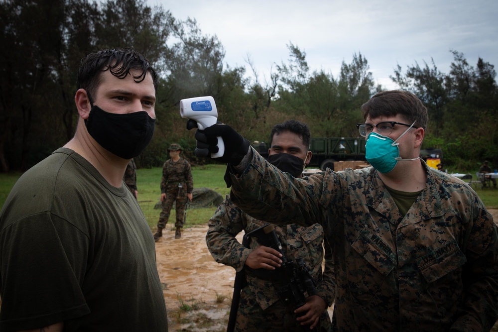 CLB-31 exercise HADR training on Kin Blue