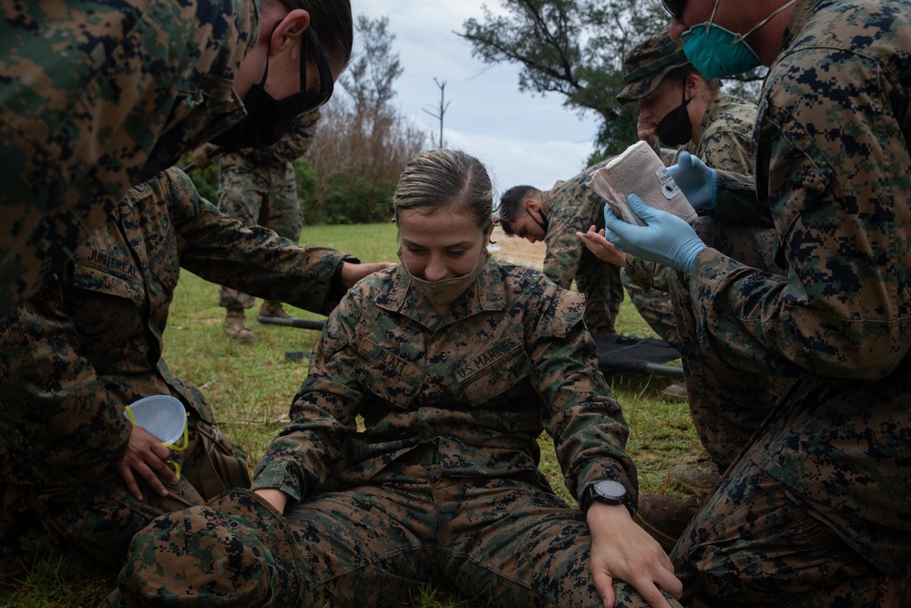 CLB-31 exercise HADR training on Kin Blue