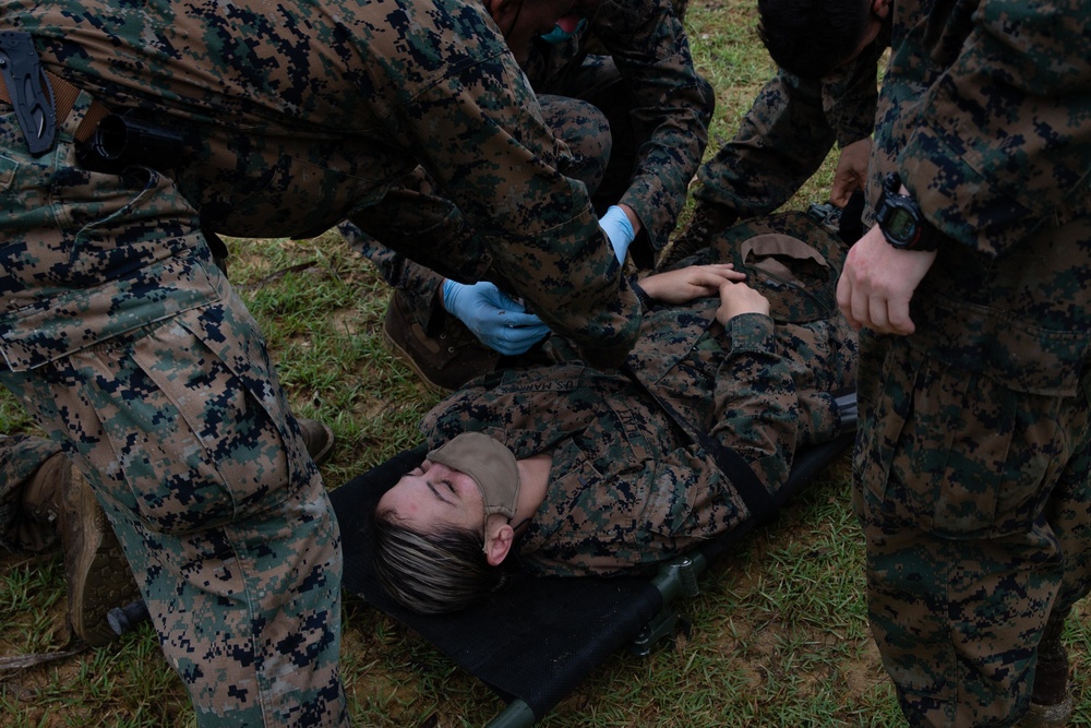 CLB-31 exercise HADR training on Kin Blue