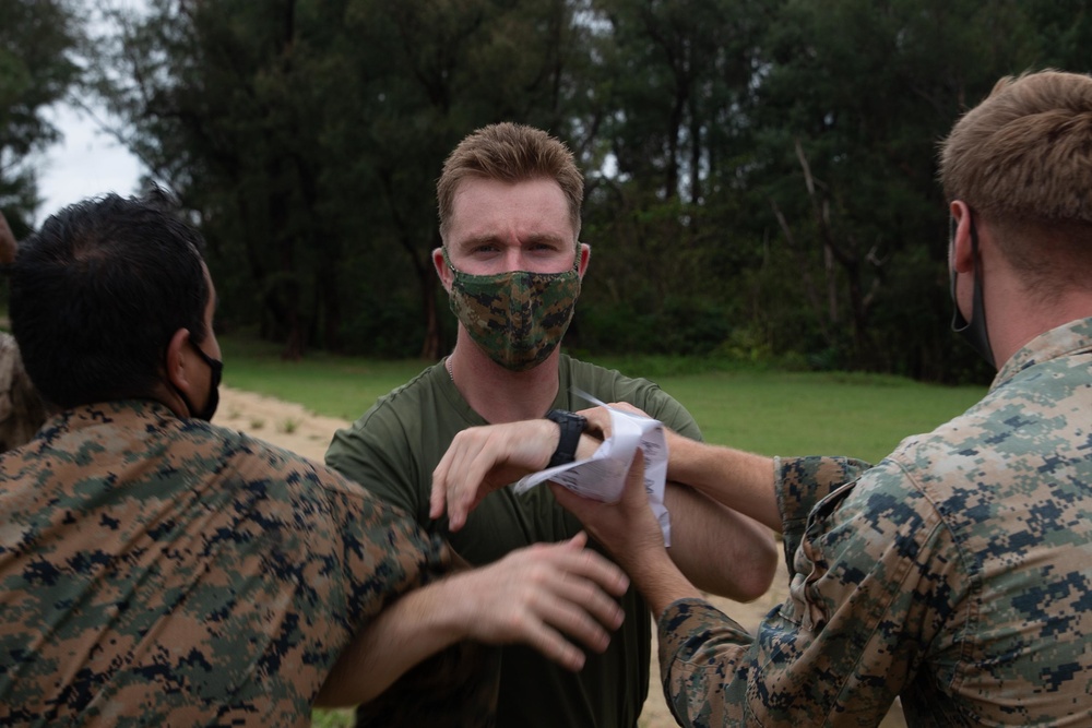 CLB-31 exercise HADR training on Kin Blue