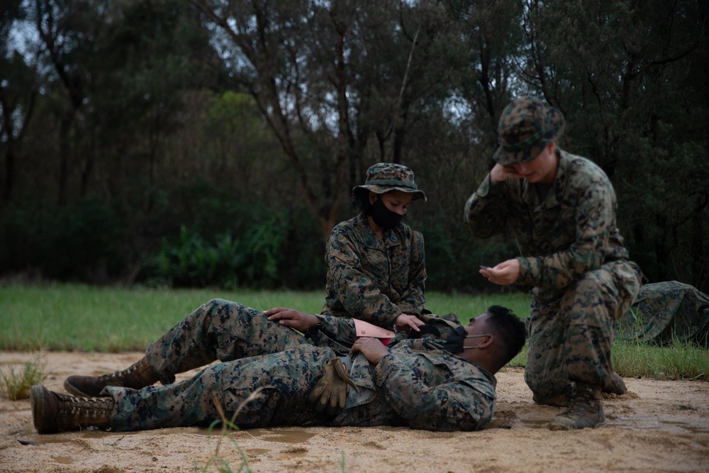 CLB-31 exercise HADR training on Kin Blue