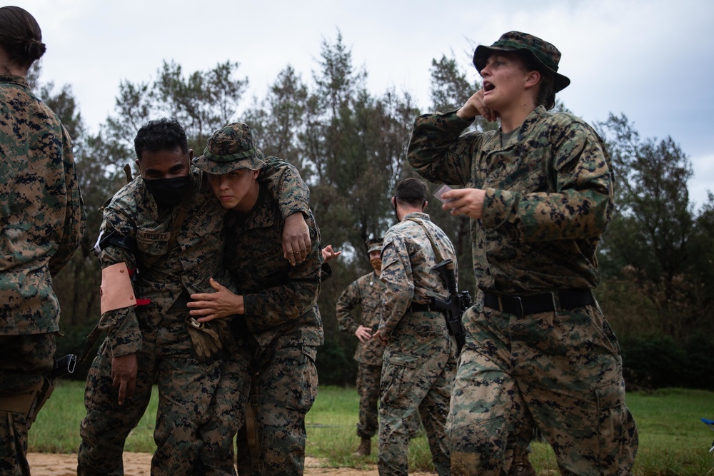 CLB-31 exercise HADR training on Kin Blue