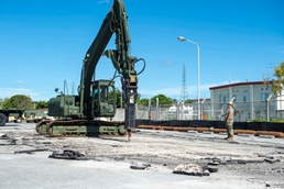 NMCB-3 Kicks Off USMC G/ATOR Facility Project