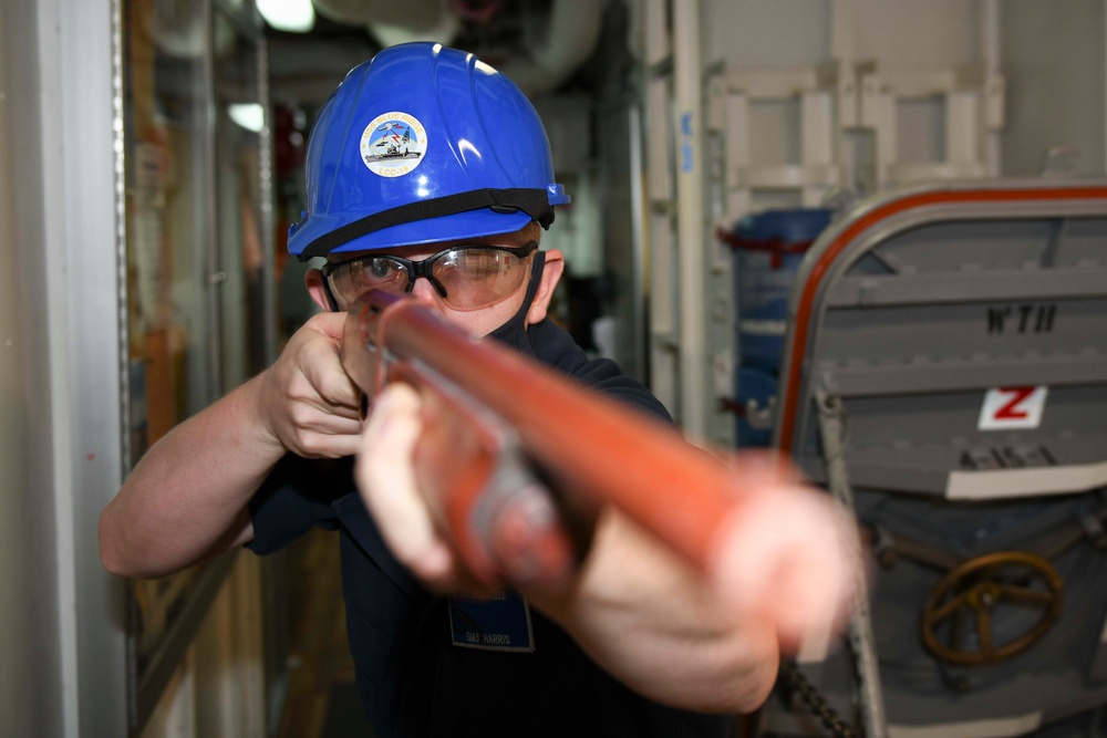 Blue Ridge Sailors Conduct Anti-terrorism Training