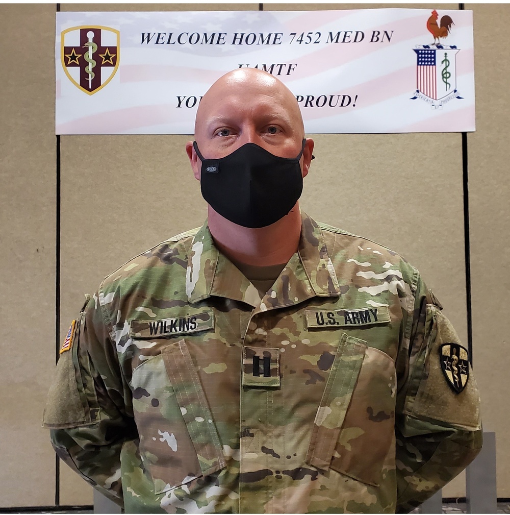 Army Reserve Soldier shares experience supporting mental health needs of federal COVID response in Texas