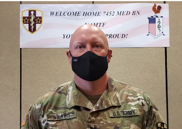Army Reserve Soldier shares experience supporting mental health needs of federal COVID response in Texas