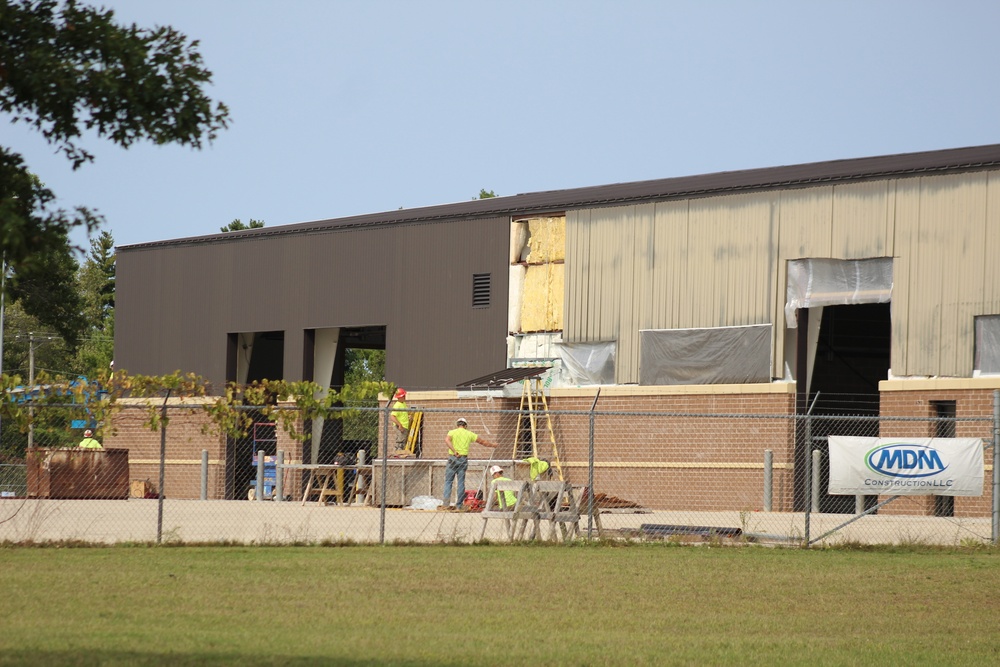 Renovations for office building continue at Fort McCoy