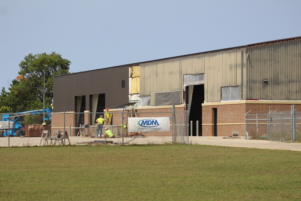 Renovations for office building continue at Fort McCoy