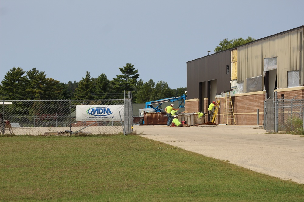 Renovations for office building continue at Fort McCoy