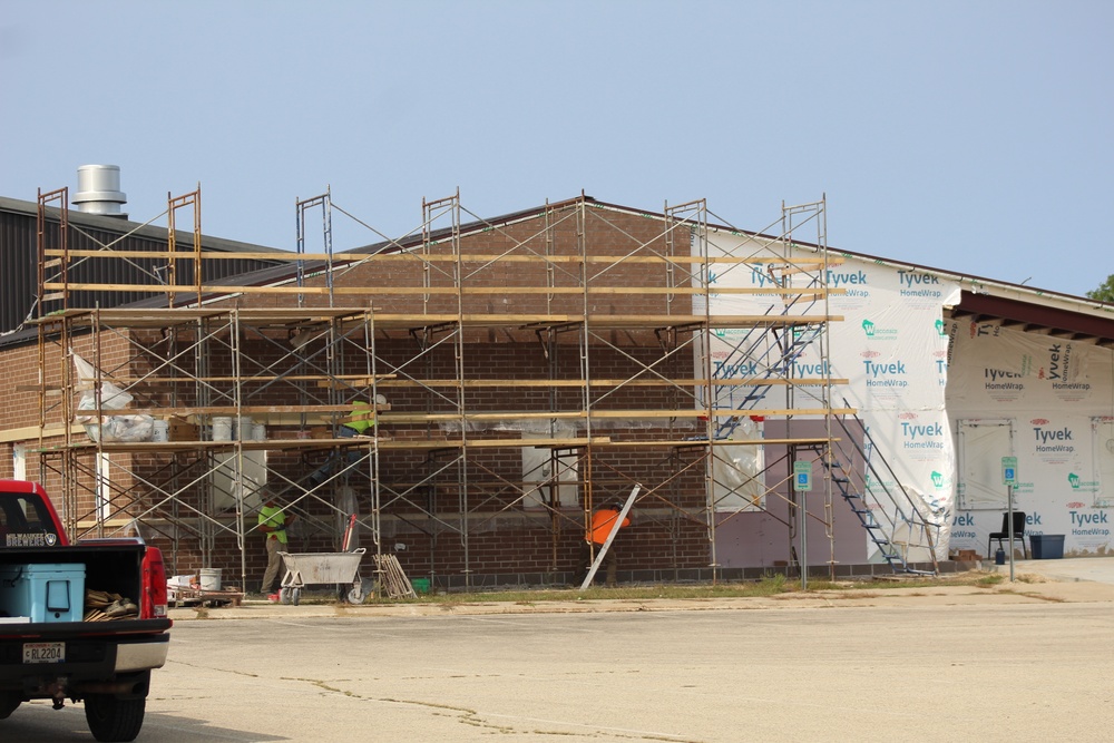 Renovations for office building continue at Fort McCoy